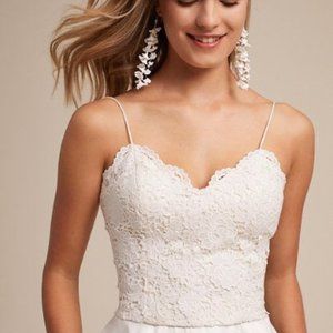 NEW w/ Tags Catherine Dean Lavada BHLDN Corset Top